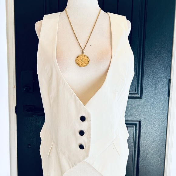 ZARA Basic Casual Cotton Vest - Picture 3 of 6